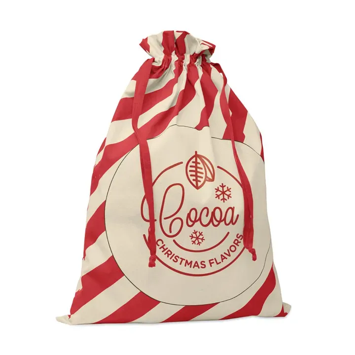 Large Santa cotton bag - CX1567 (MOCN#05)